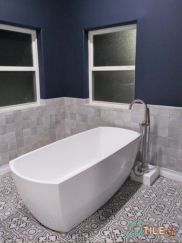 bathtub tile