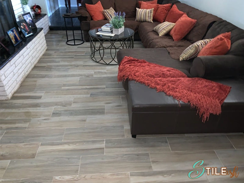 stielish living wood look tile